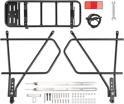 Miniatura 4 de Bike Rear Rack Bicycle Luggage Carrier,Bike Rear Cargo Practical,Carrier High Load Bearing Accessory for Biking