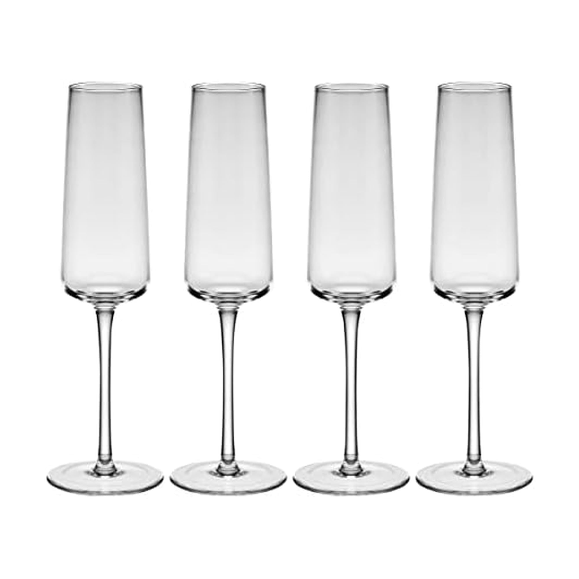 Copas flautas Mikasa Cora para brindar con cava en cenas memorables en casa
