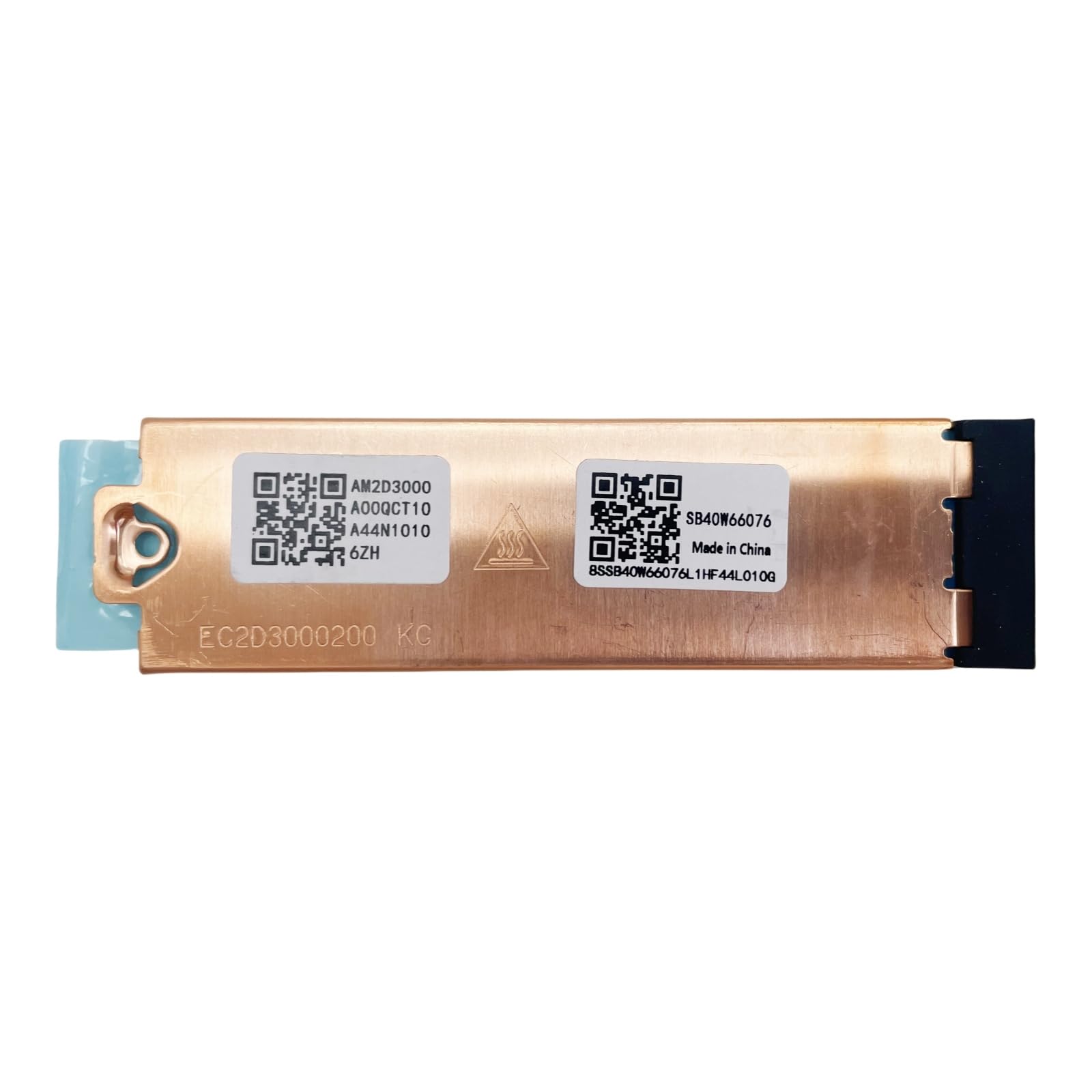 M.2 2280 SSD termiczna podkładka radiatora zamiennik dla Lenovo Thinkpad T16 P16s Gen 1, T14 X13 T16 T14s Gen 3, X13 T14 Gen 4, T14 T16 Gen 2 5B40Z68852, EC2D3000200, SB44 0W6600 76, AM2D3000A00