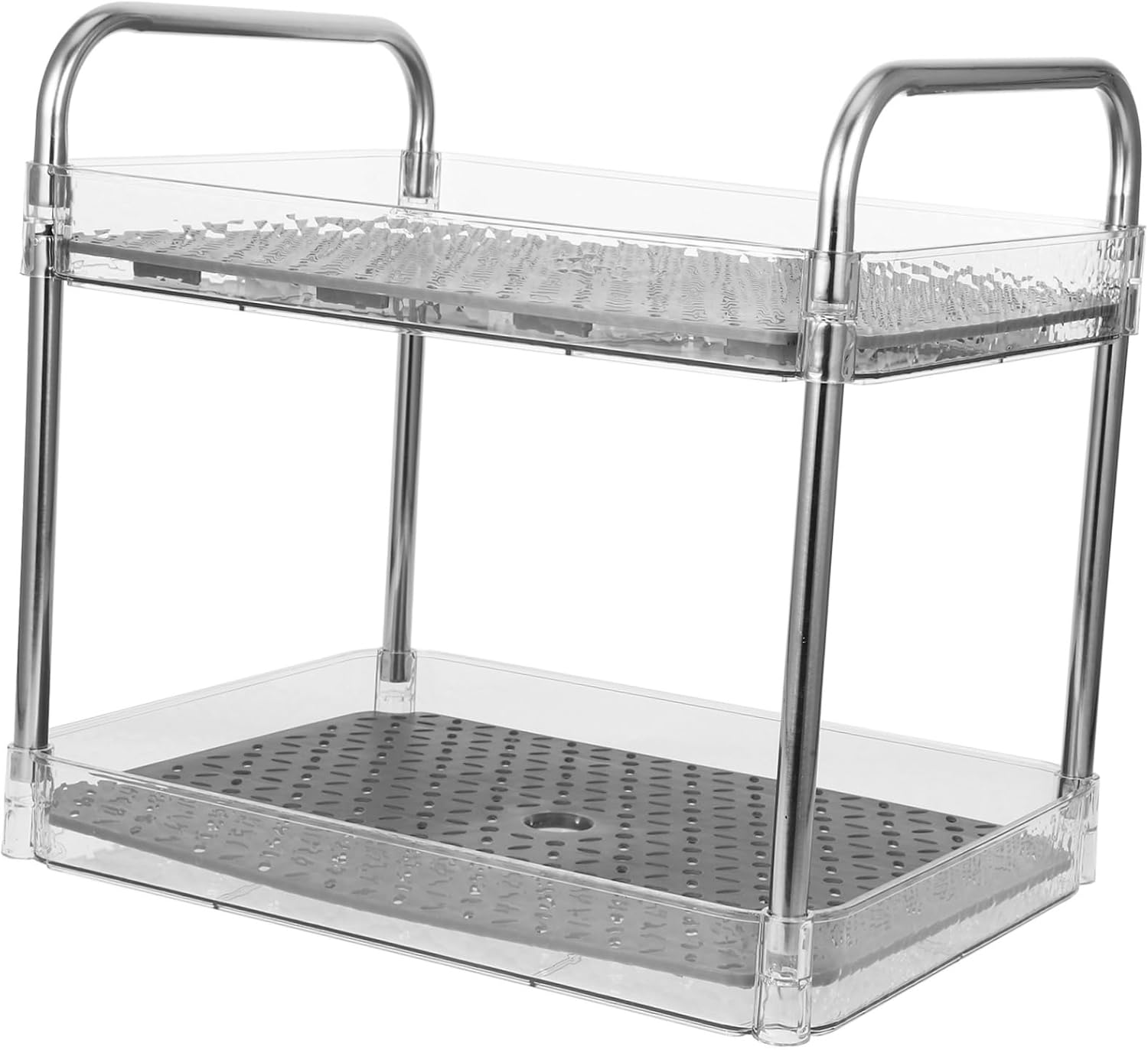 PRETYZOOM Kitchen Dish Rack Dish Draining Rack Compact Design Easy to Clean and Store