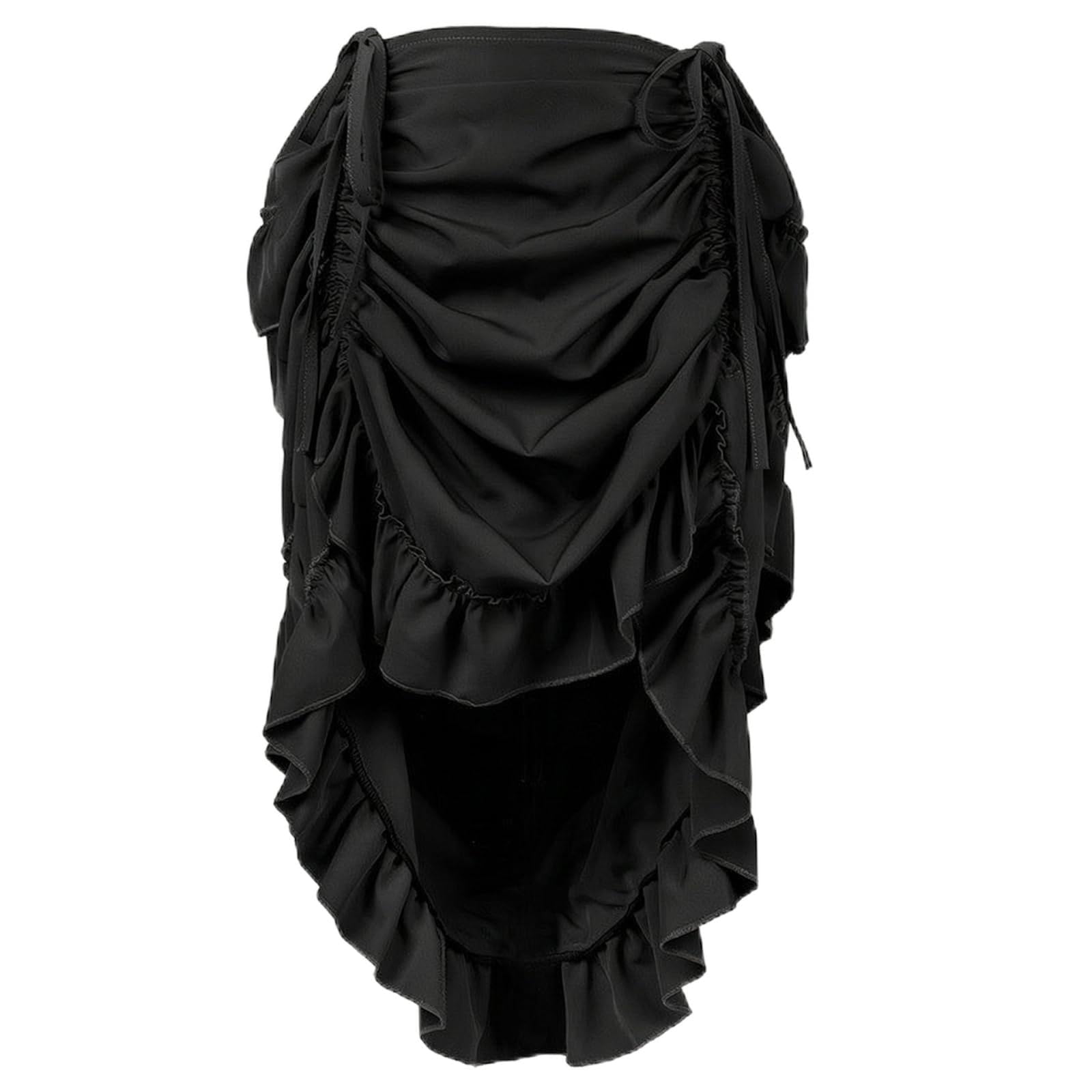 Gonna con Coulisse | Arricciata, Gonna con Balze, Stile Vintage, per Danza, Donne
