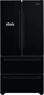 Smeg Frigorifero americano FQ55FNDF - Nero - Valutazione F