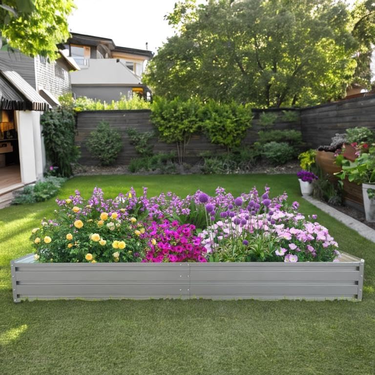 Jardinière surélevée en métal pour protéger vos cultures et jardiner sans effort