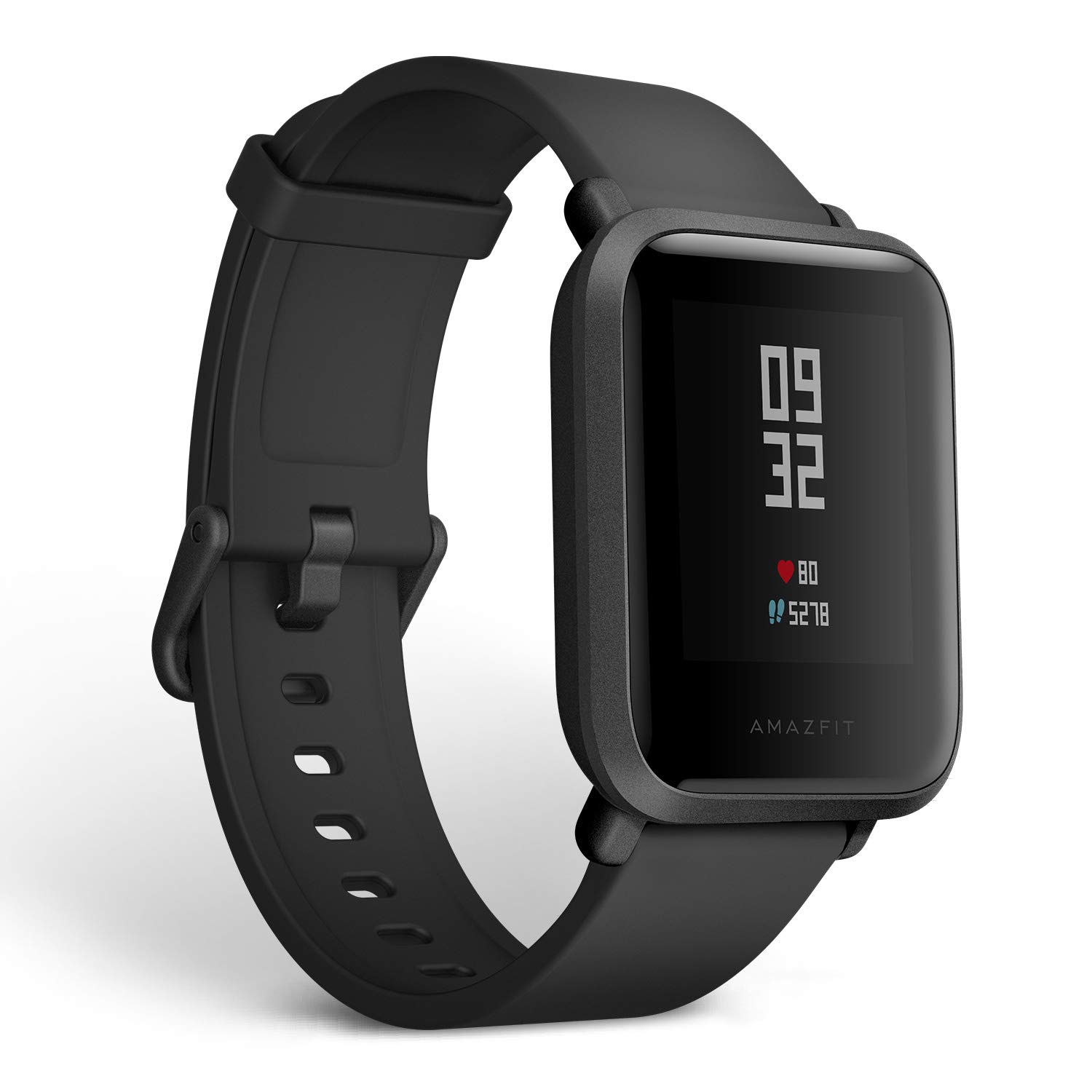 Amazfit Huami Bip Touch Screen Smartwatch A1608 (Onyx Black) Amazon