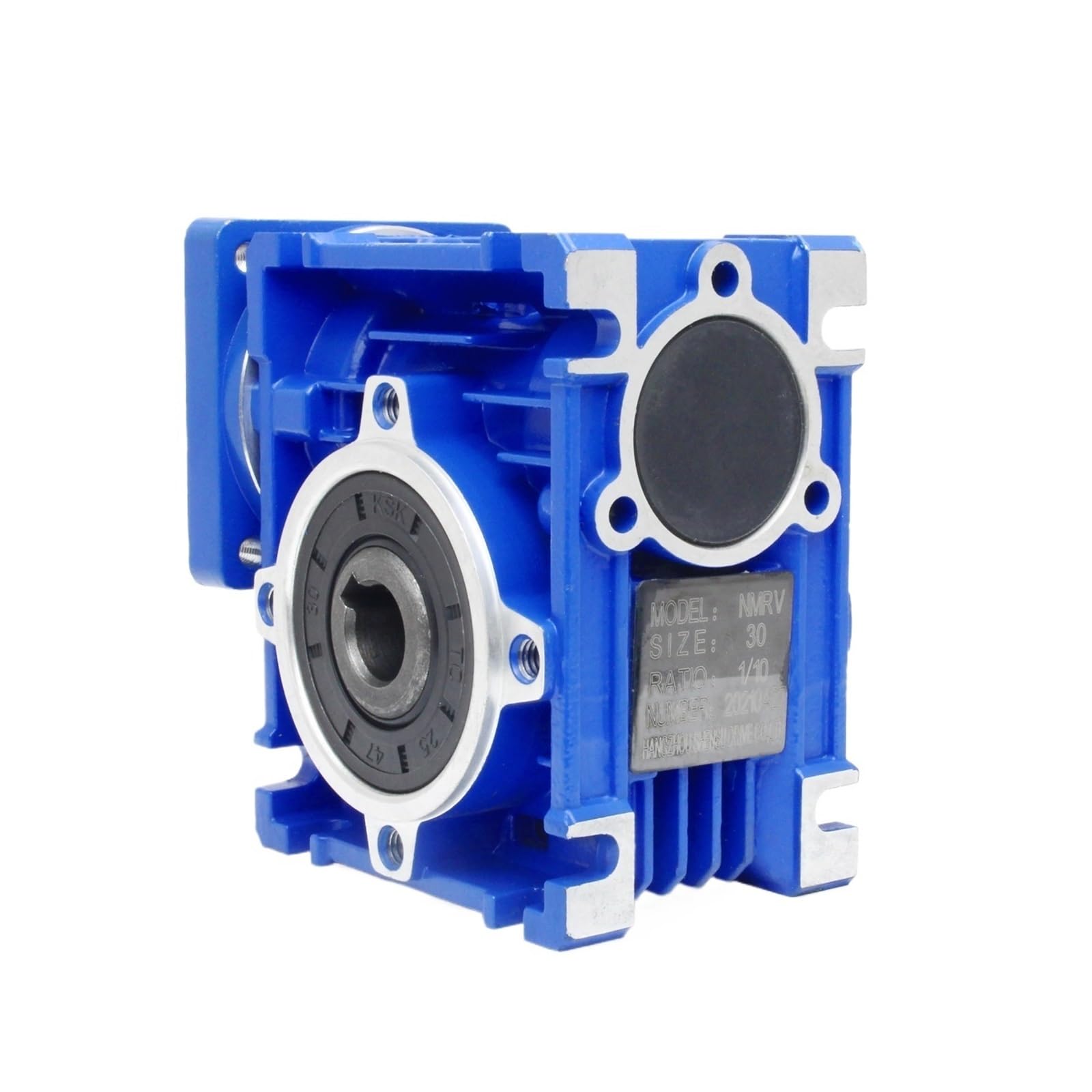 NMRV040 Schneckengetriebe, Untersetzungsverhältnis 5:1~100:1, Nema 24 Schrittmotor passende Teile(Ratio 80-1)