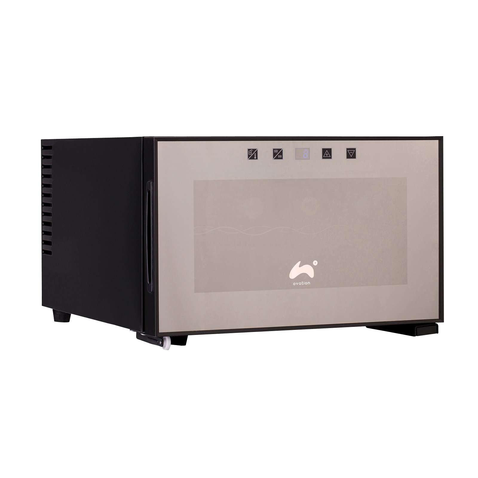 Buy Ovation Wine Bottle and Drinks Thermoelectric Black Horizontal