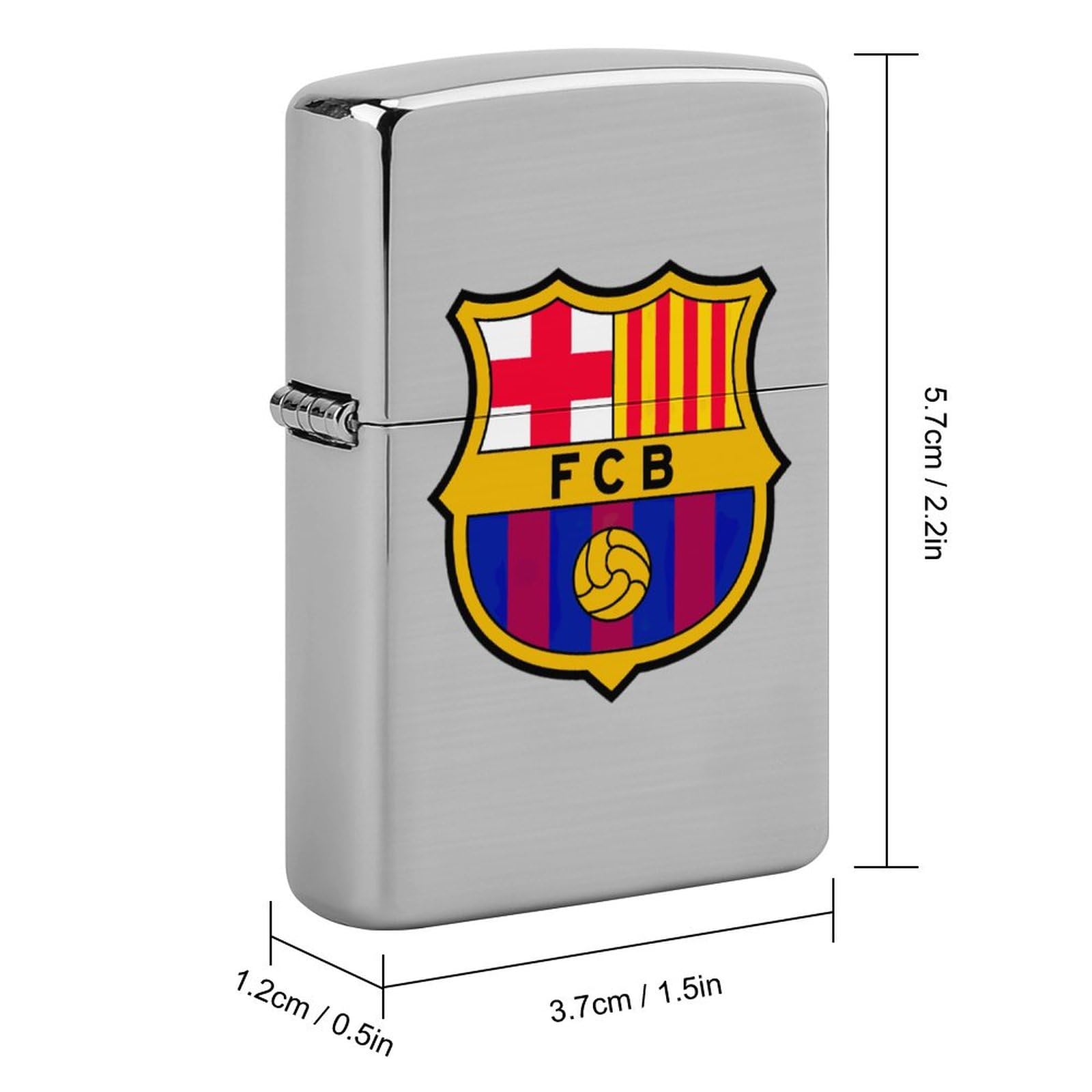 Amazon.co.jp: FCバルセロナ ZIPPO兼用ケース ライターケース ジッポー