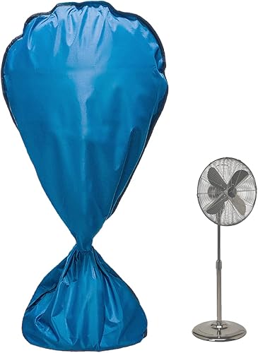 J&C Cubierta de ventilador 420D para ventilador, cubierta impermeable para ventiladores de piso, cubierta de ventilador de pedestal, protección de