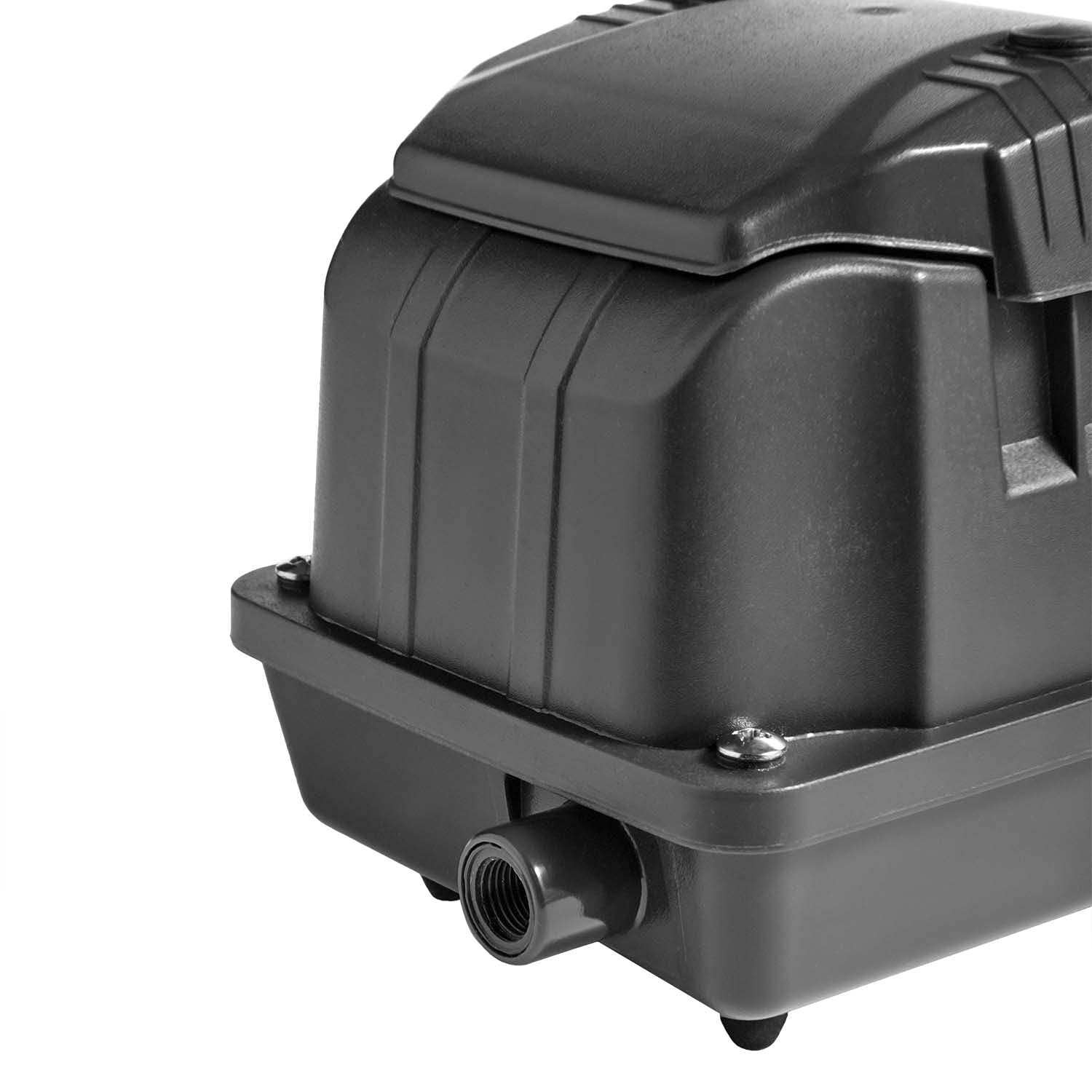 Swell UK Pond Air Pump 1200 With 6 Way Manifold & Brass Hosetail For