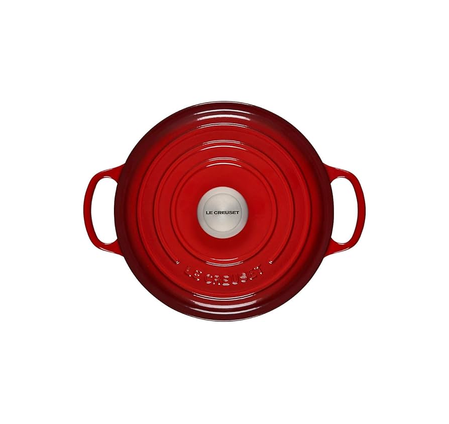 Amazon.com: Le Creuset 8 件式多用途琺瑯鑄鐵鍋,附SS 旋鈕