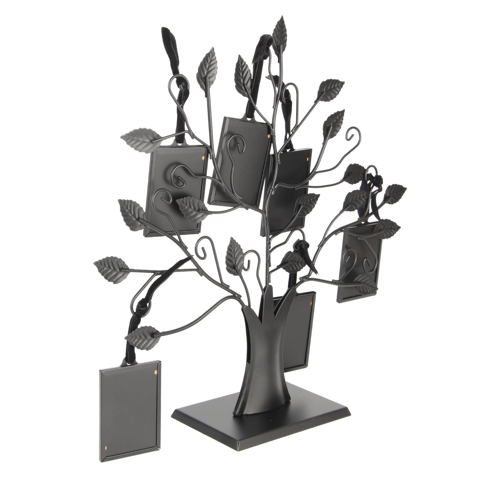 Yctze Albero Portafoto per Famiglie Alla Moda con Cornici Multiple Sospese per Decorazioni Domestiche e Collage Estetici da Parete (S Con 6 cornici per foto da 6,4 x 4,6 cm)