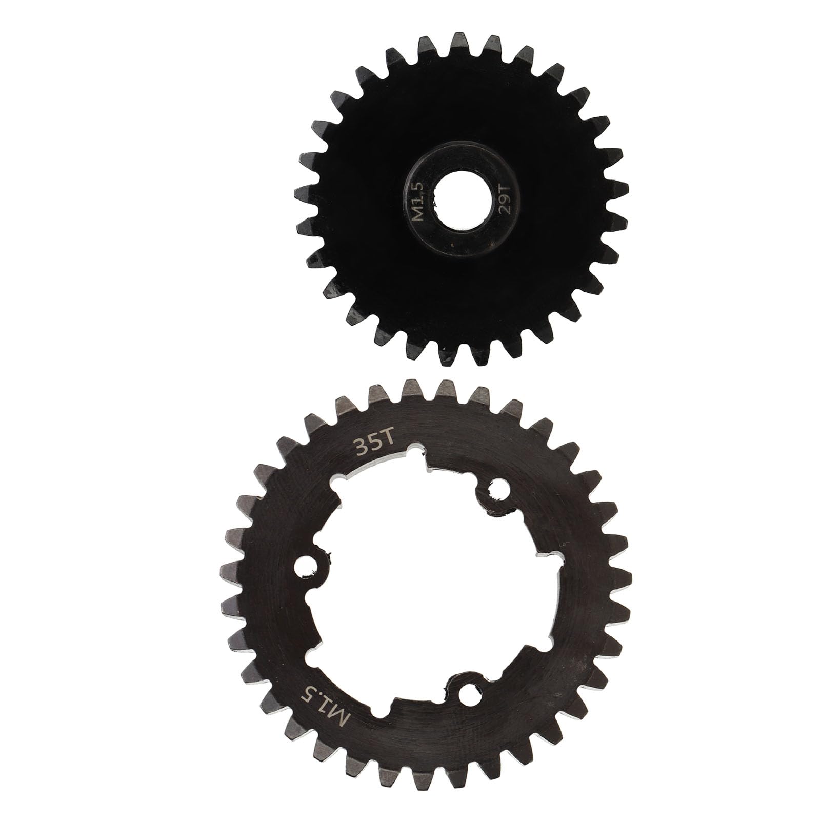 RC 35T Stirnradgetriebe aus Stahl, verschleißfest, feine Verarbeitung, M1,5 RC-Stirnradgetriebe-Ritzel-Set für 1/5 6S (Geschichte)