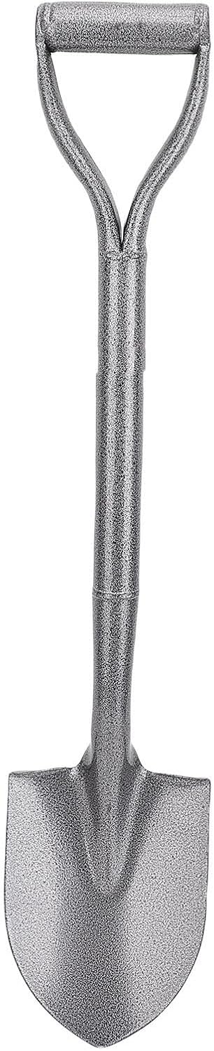 All Metal Digging Shovel Manganese Steel D Handle TIP Head 76CM Camping Planting