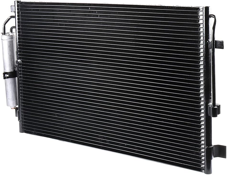 2988 Radiator and 3639 Condenser Fit for Nissan for ALTIMA 2.5L 2007-2013 for Nissan for ALTIMA 3.5L 2007-2013 for Nissan for MAXIMA 3.5L 2009-2014 Aluminum Radiator