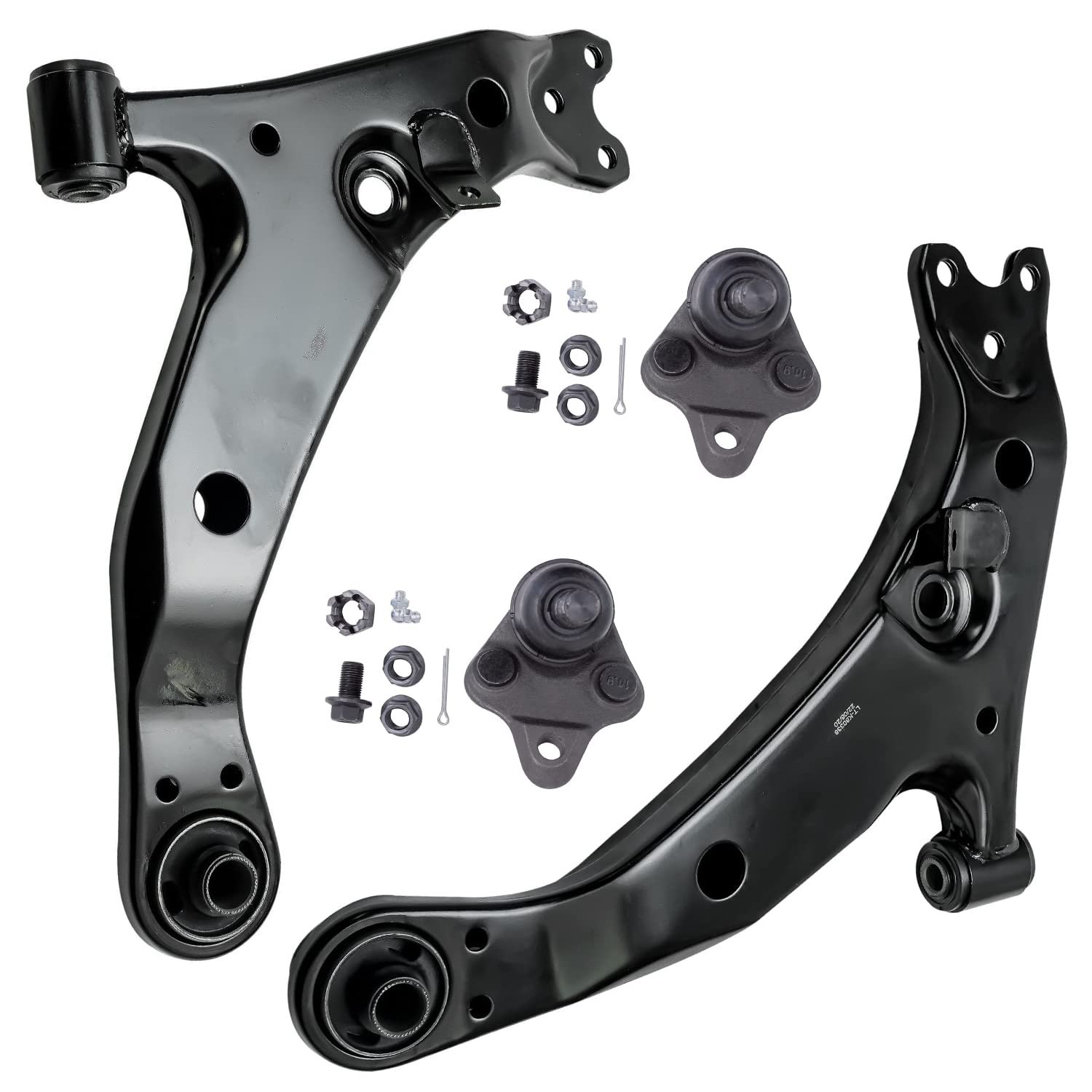 Detroit Axle - Front 4pc Control Arms Kit for 1998-2002 Chevrolet Prizm