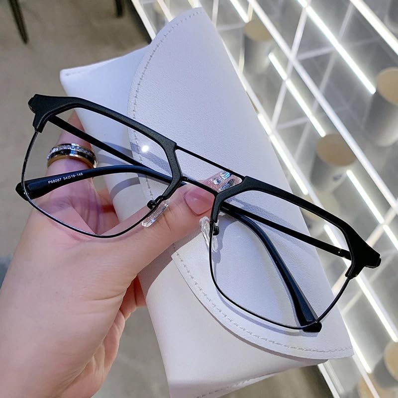 Poshh Eyewear Blue Light Blocking Glasses Black - Image 6