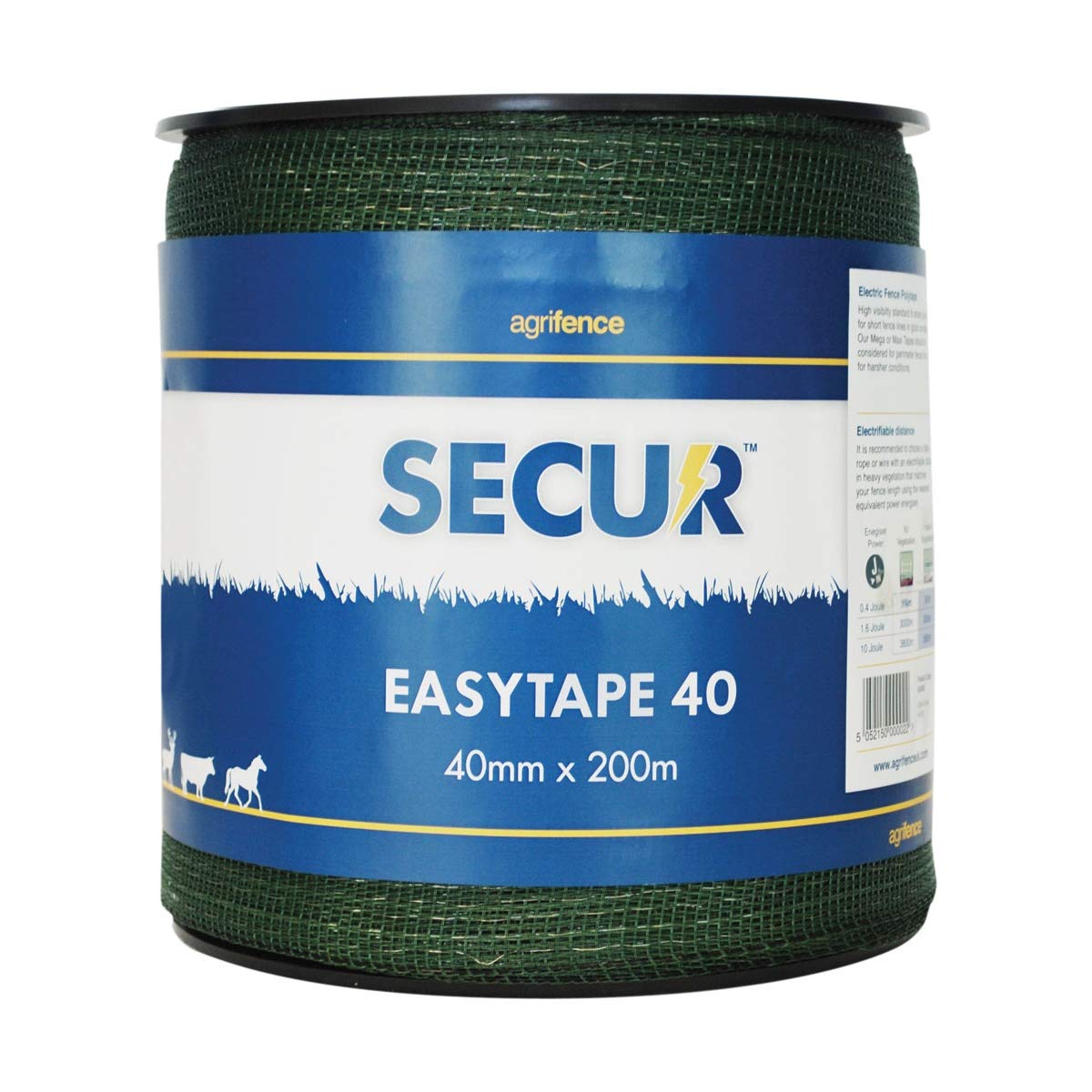 Agrifence Green Easytape 20mm x 200m 400496