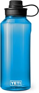 YETI Yonder 1.5L/50 oz Water Bottle with Yonder Tether Cap, Big Wave Blue