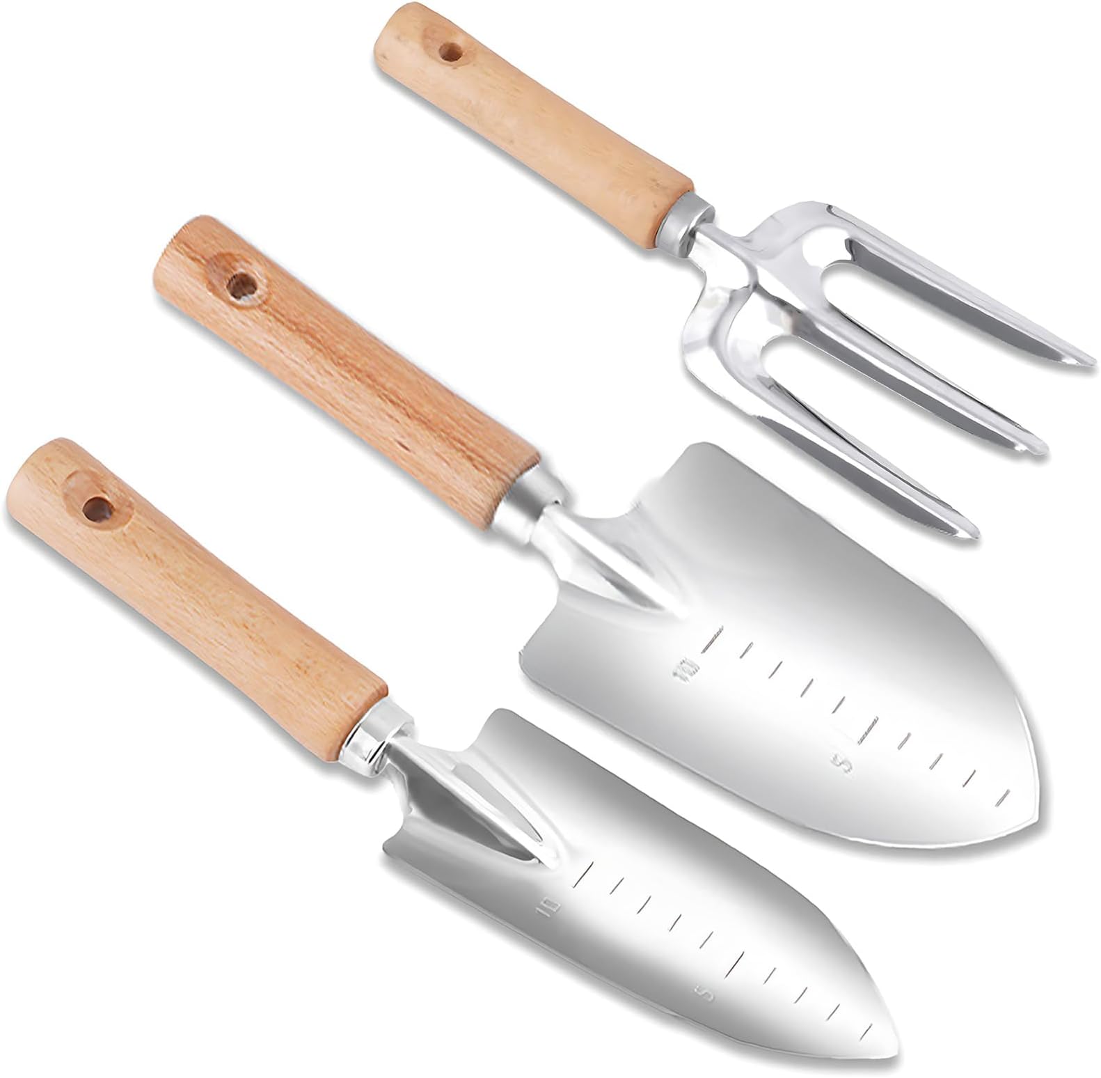 Ensemble d'outils de jardin en acier carbone Draper
