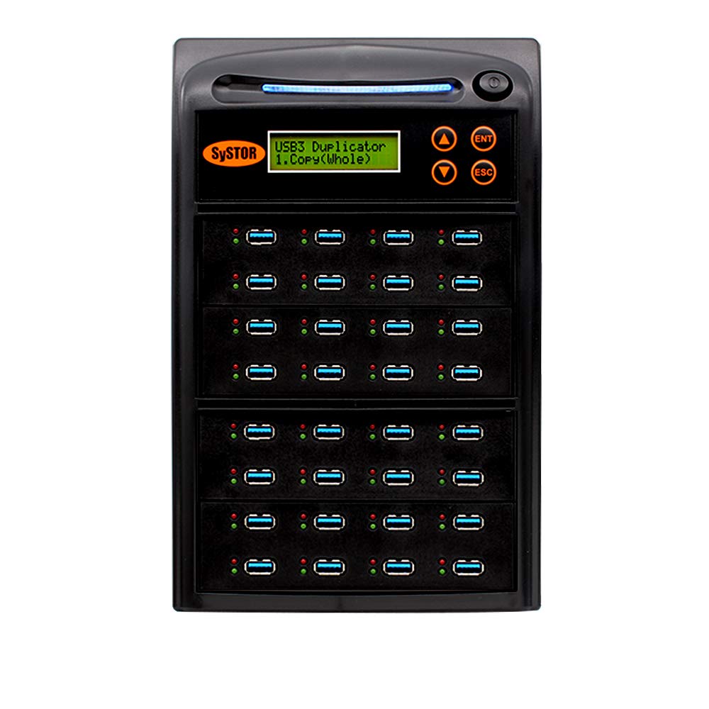 Systor 1 to 31 USB 3.0/3.1 Duplicator &amp; Sanitizer 6GB/Min - SYS-USB30100-31