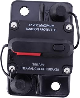 300a Circuit Breaker Auto Reset Fuse Inverter Breaker for Boat Audio Amplifier Car Insurance Holder Switch Panel