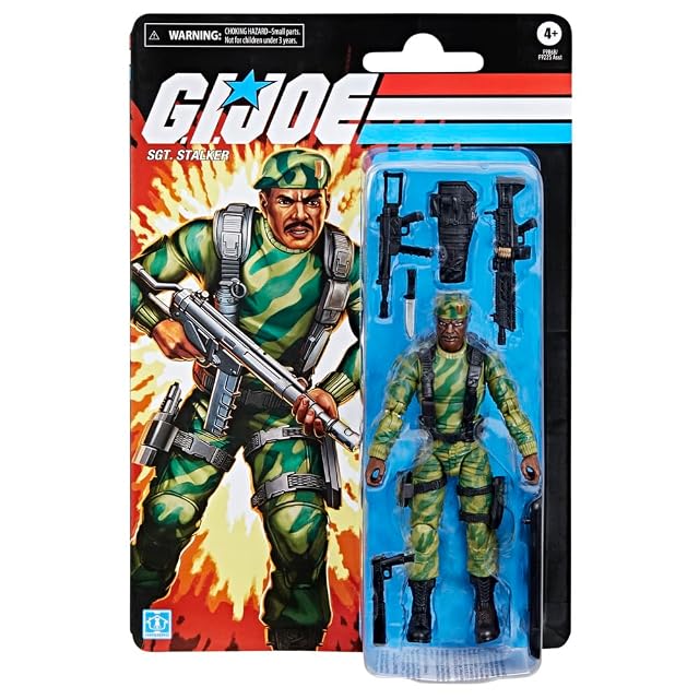 Foto 4 de 7 de GI Joe Classified Series 6IN Retro SGT Stalker AF
