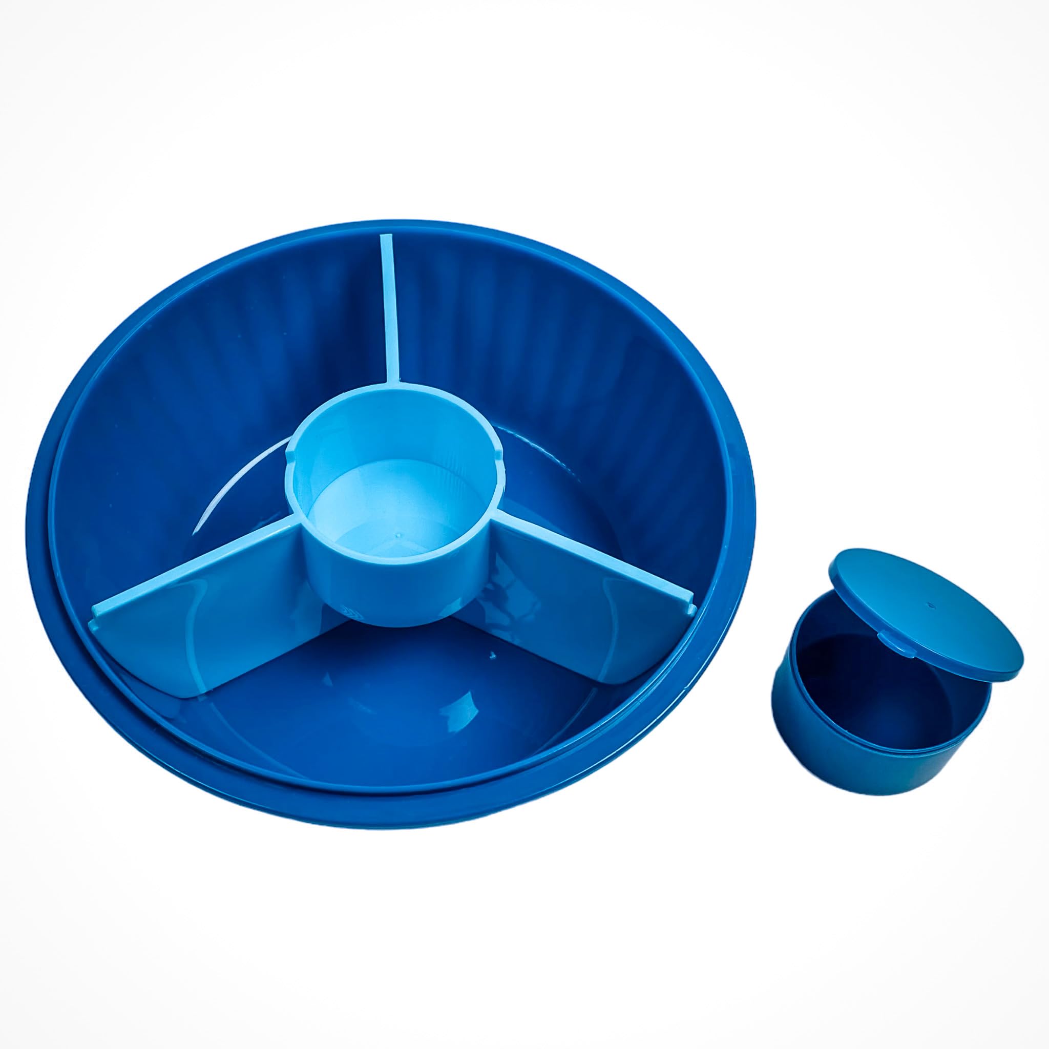 Yumbox Leakproof Poke Salad Bowl with Removable 3-Section Divider, 4.2 Cups Volume, BPA-Free, Microwave-Safe - Image 4