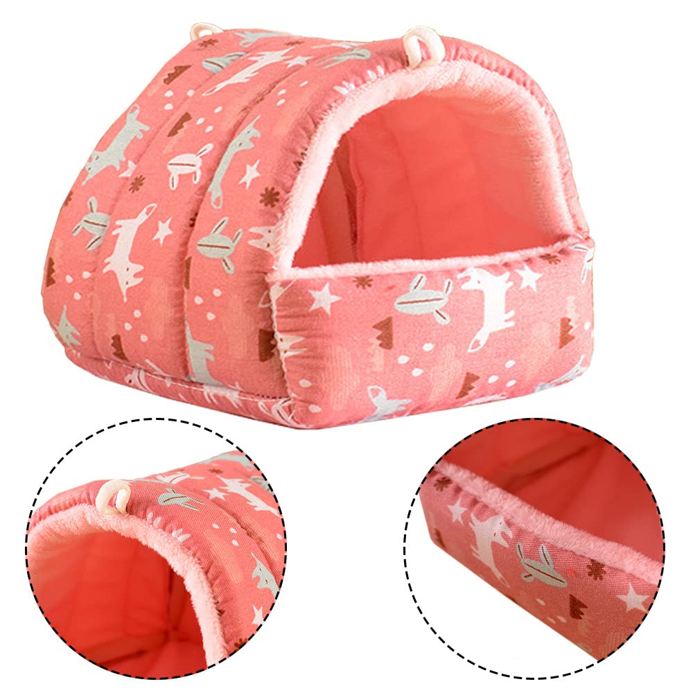 Casetta Per Animali A Forma Di Ananas - Morbida, Lavabile, Per Criceti E Porcellini