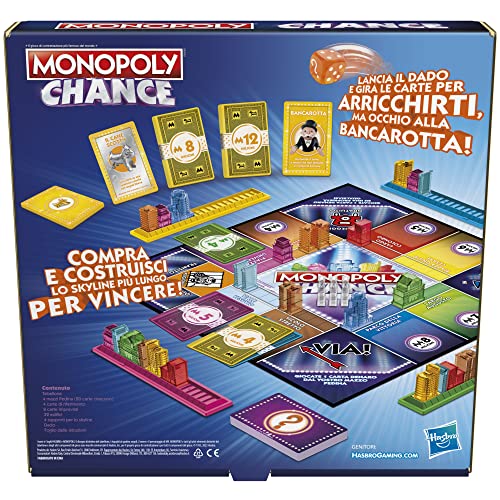 Monopoly Chance Hasbro Jeux - vue 8
