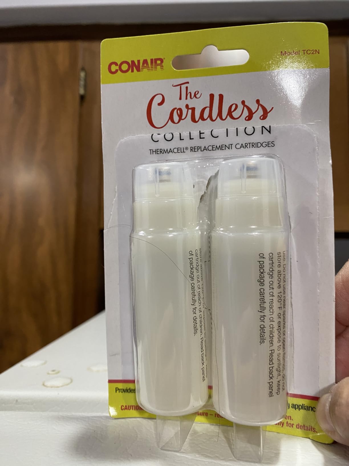 Conair Thermacell Refills 3/4"Curling Iron 2Pack Replacements Cartridges by Travel