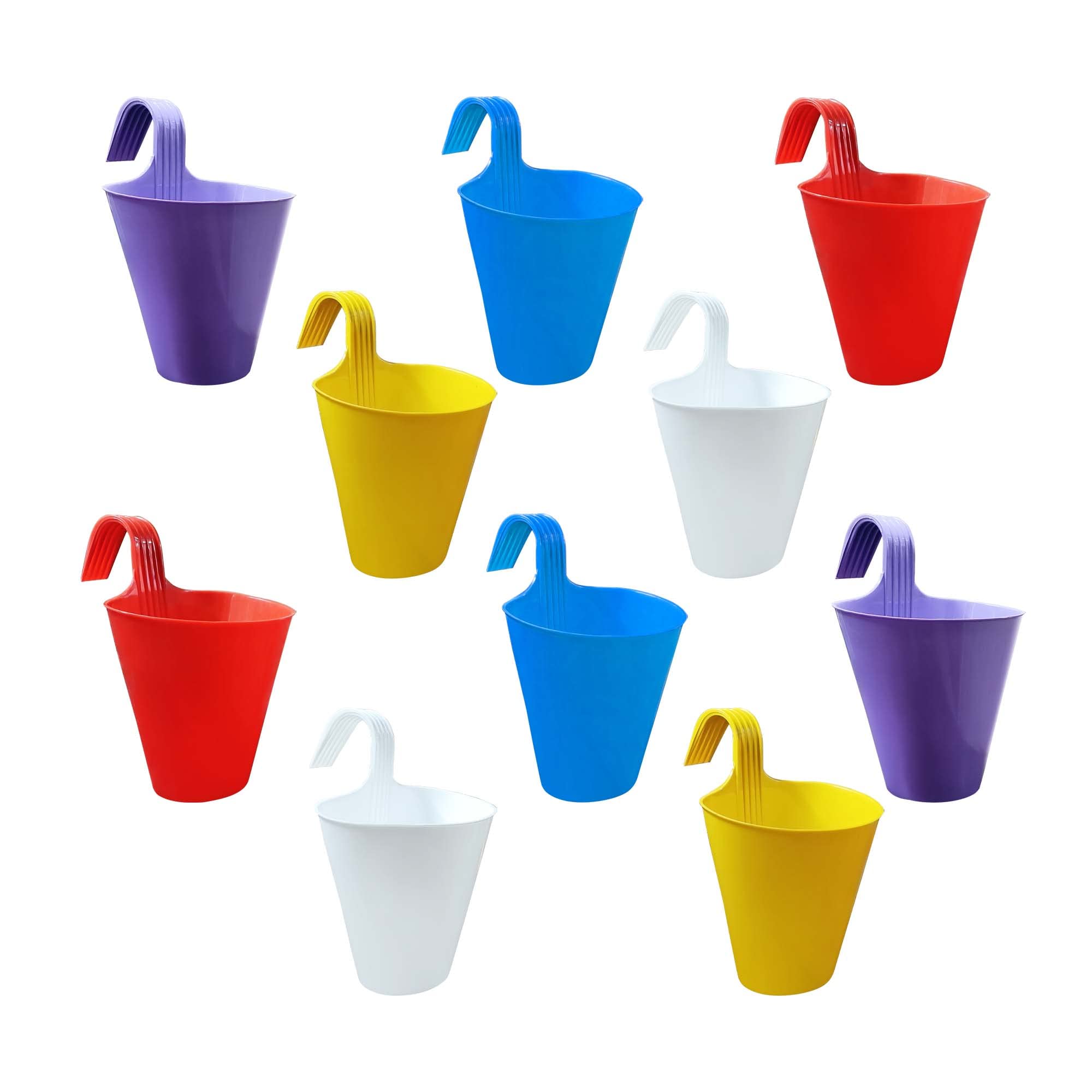See full amazon price history chart for TNT Hooked Hanging Planters for Plants, Railing Flower Pots for Home Gardening, Unbreakable Plant Container Set (Pack of 10, Multicolor) TNT Hooked Hanging Planters for Plants, Railing Flower Pots for Home Gardening, Unbreakable Plant Container Set (Pack of 10, Multicolor) (B09YRF51NZ) Amazon Price History, Amazon Price Tracker