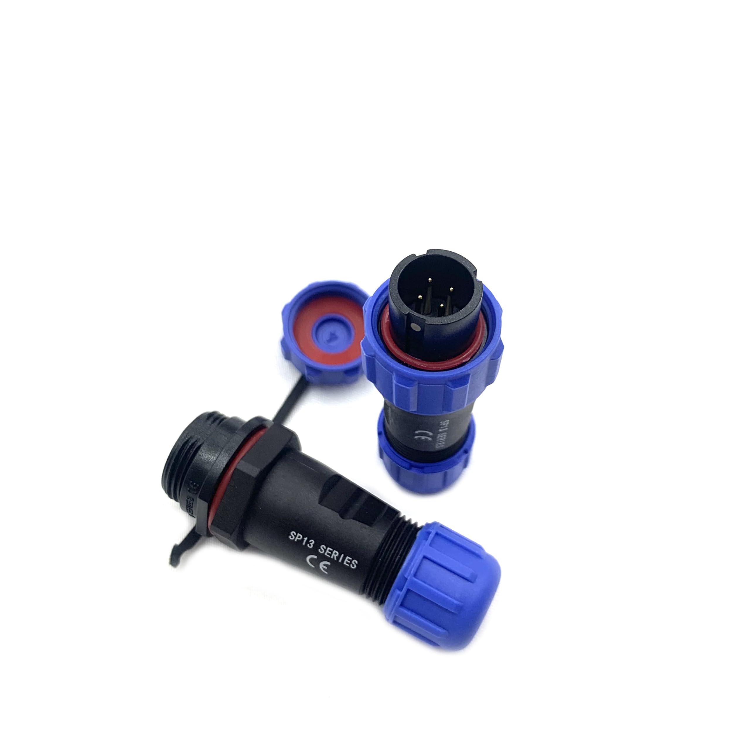 Connecteur Aviation SP13 4 Broches IP68 Mâle + Femelle - Étanche 200V 5A