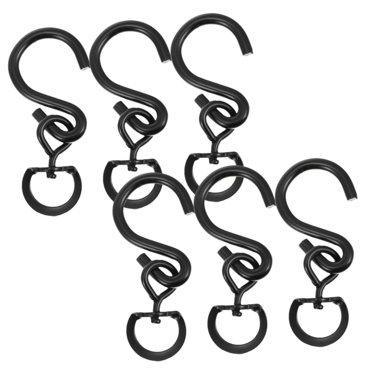 Abaodam 5 Ensembles Crochets Pivotants pour Plantes De Crochets Suspendus Robustes pour Pots De Fleurs pour Décorer Intérieur Et Jardin Facile À Installer Support Pratique 6 Pièces * 5