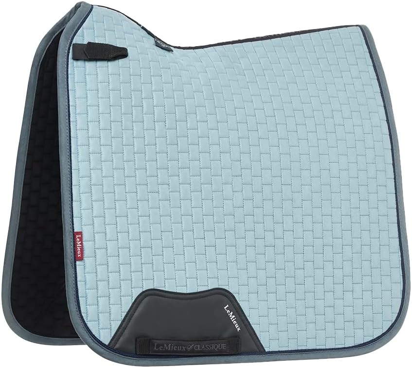 LeMieux Suede Dressage Square - English Saddle Pads for Horses - Equestrian Riding Equipment and Accessories
