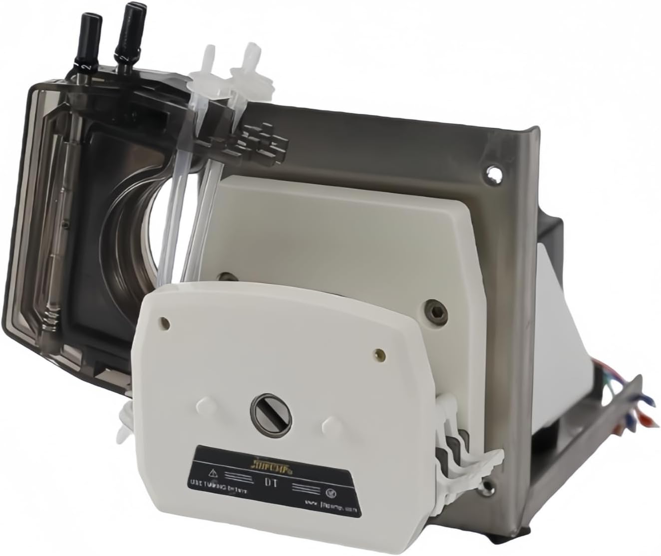DT/JBT Multi-Channel Peristaltic Pump with Low Flow Rate, Stepper Motor, Micro-Dosing, Constant Flow, and BPT Tubing (4 channes-3 * 1 BPT hose)