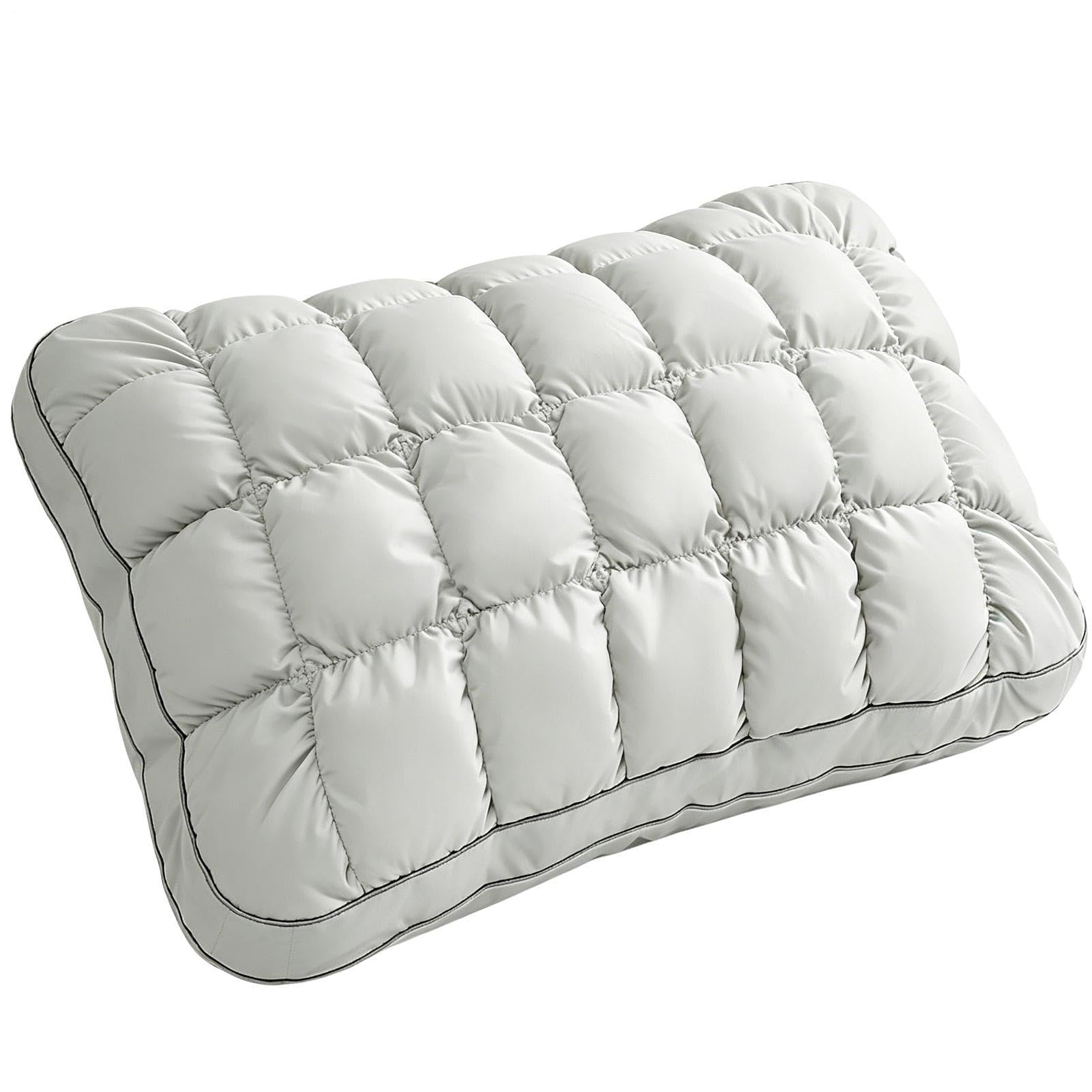 Cuscino Cloud Trapuntato, Traspirante Trapuntato Effetto, Rinfrescante | Cuscini Imbottiti In Microfibra Corpo, Braccio, Pancia, Fianco, Collo, Spalla, Viaggio, Ospedale, Hotel E Casa