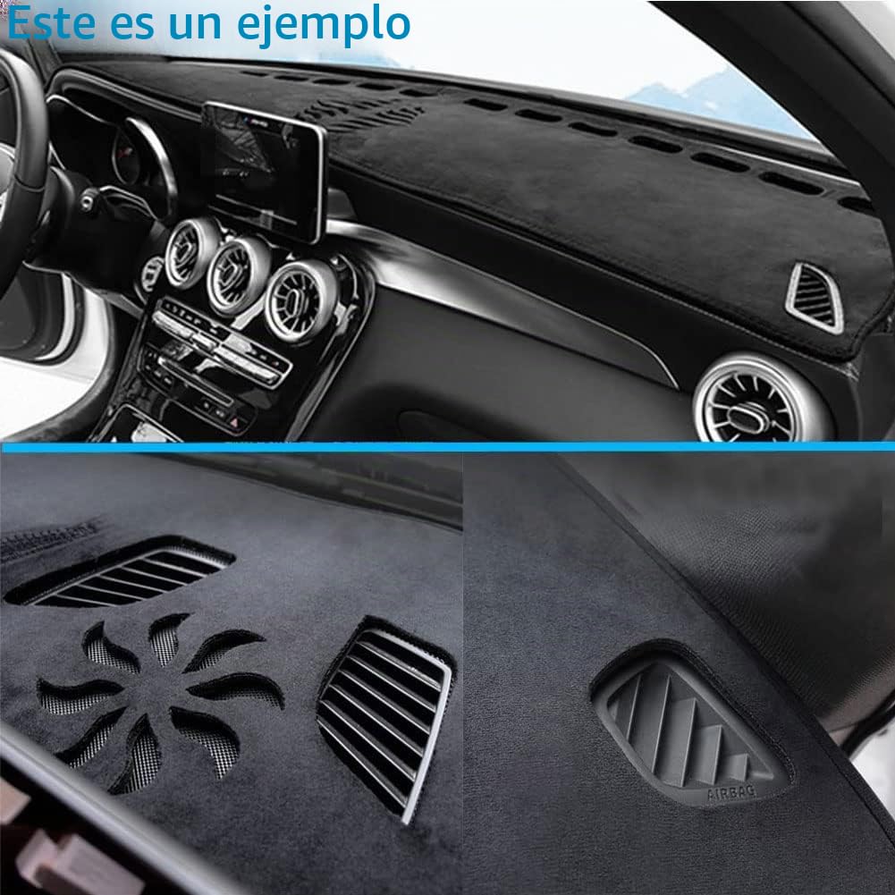 Cubierta de Salpicadero de Coche para Land Rover Discovery 3 4 Range Rover Sport, Alfombrillas Antideslizante para Salpicadero Parasol Protector Interiores Tablero Instrumentos Cubierta