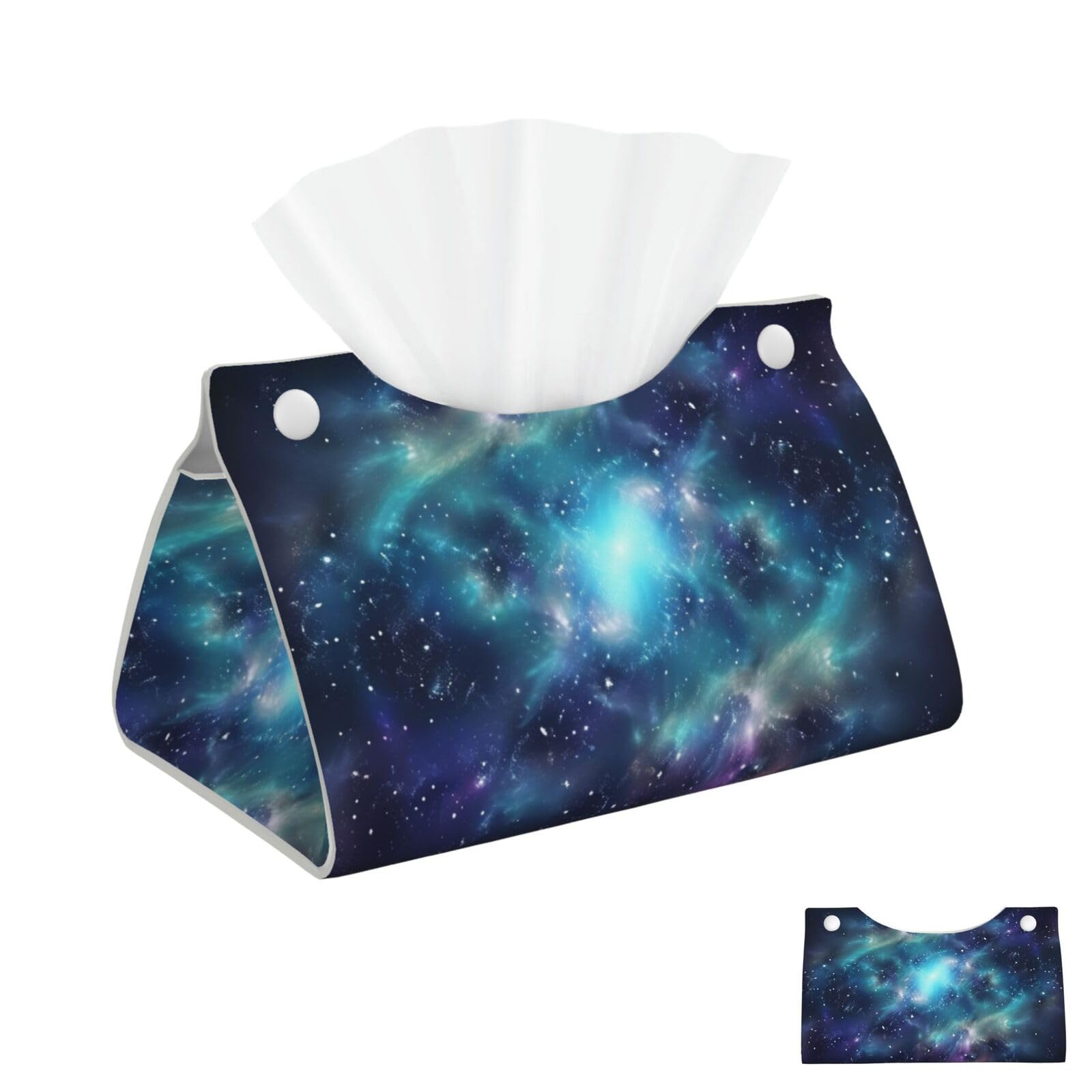 Starry Sky Pattern Tissue Box Cover Square Cube Boxes