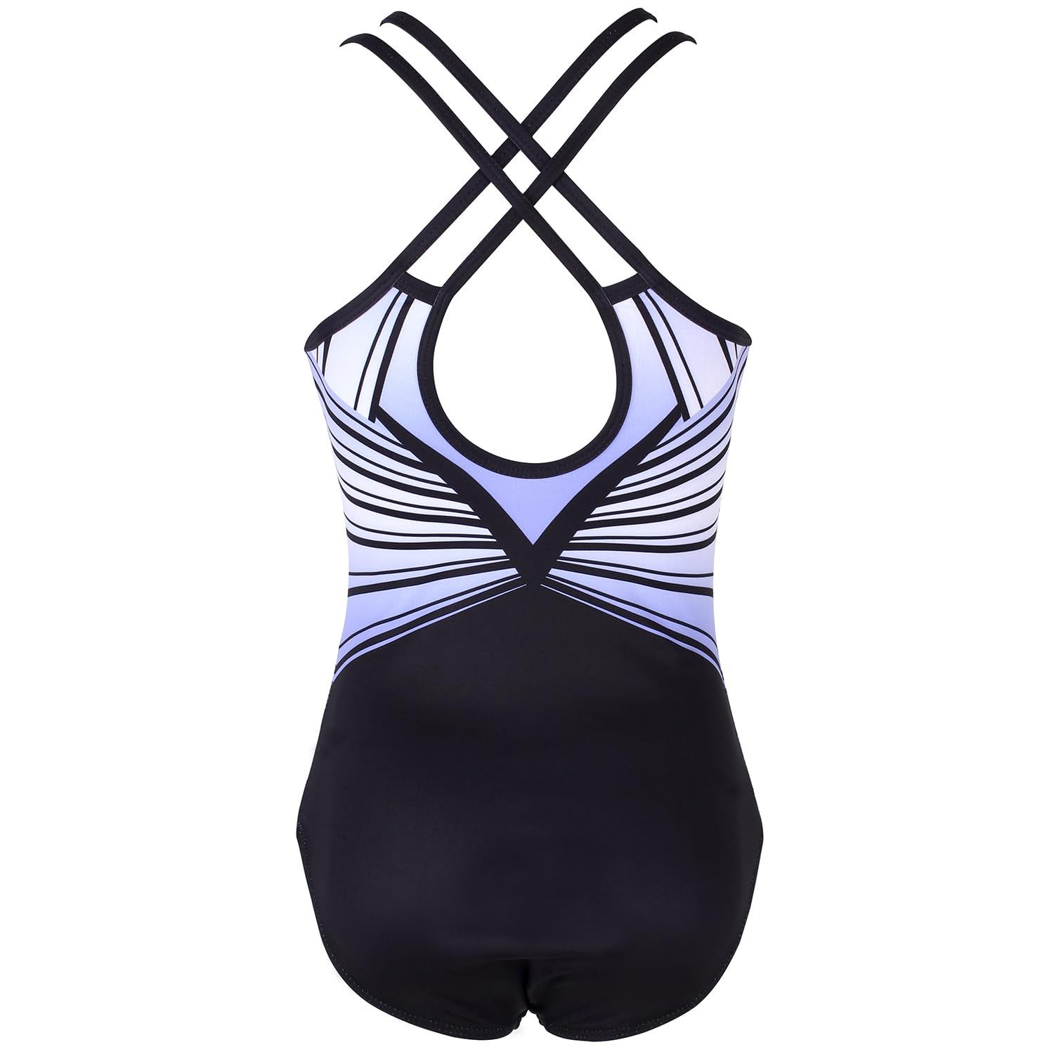 MODAFANS Gymnastics Leotards for Girls Sparkly Ballet Dance Unitards Biketards Tumbling Shorts Cross Back Activewear