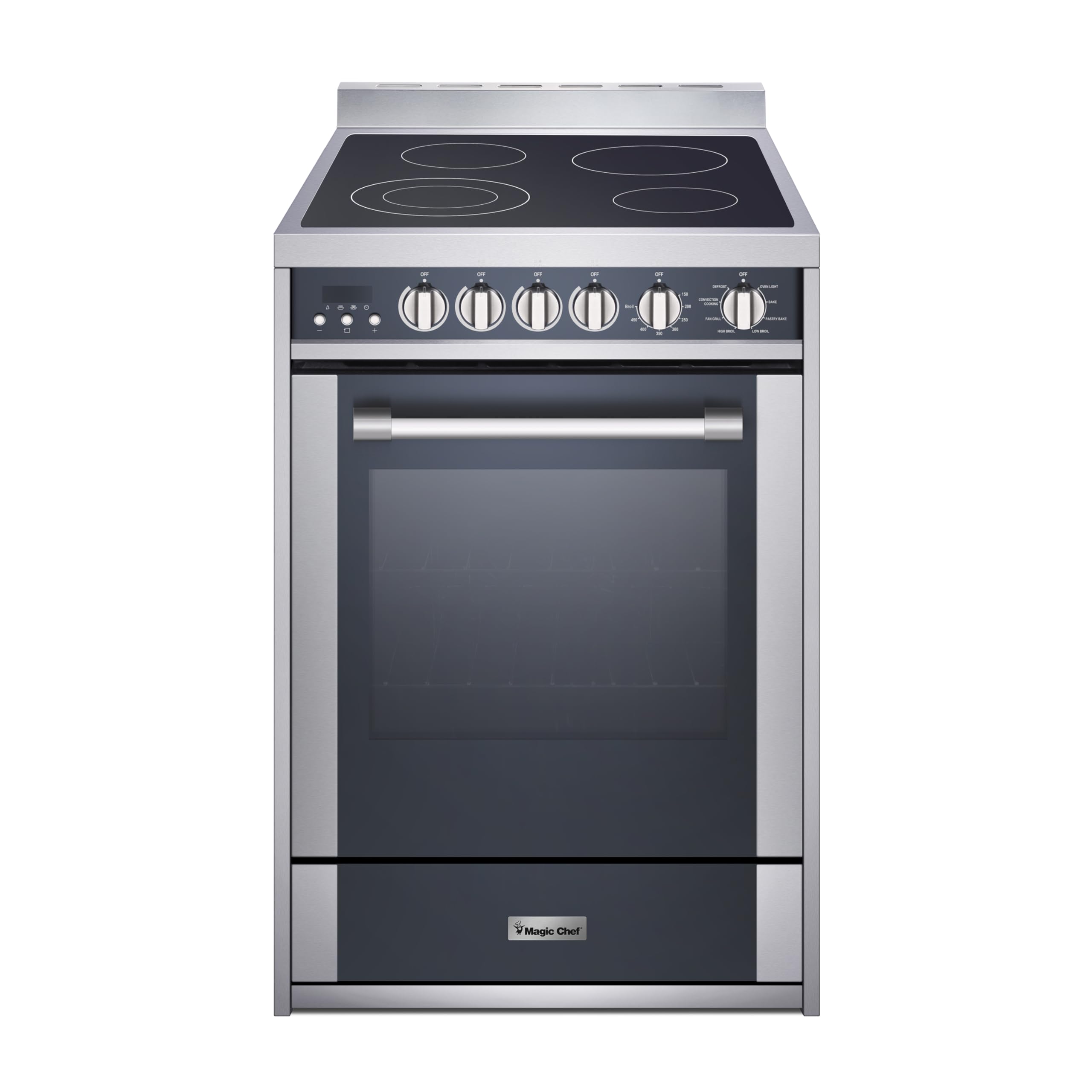 Magic Chef 24 in. 2.2 cu. ft. 4 Burner Electric Range
