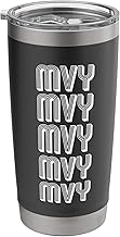 MVY Vineyard Haven Airport Travel Stainless Steel Insulated Tumbler