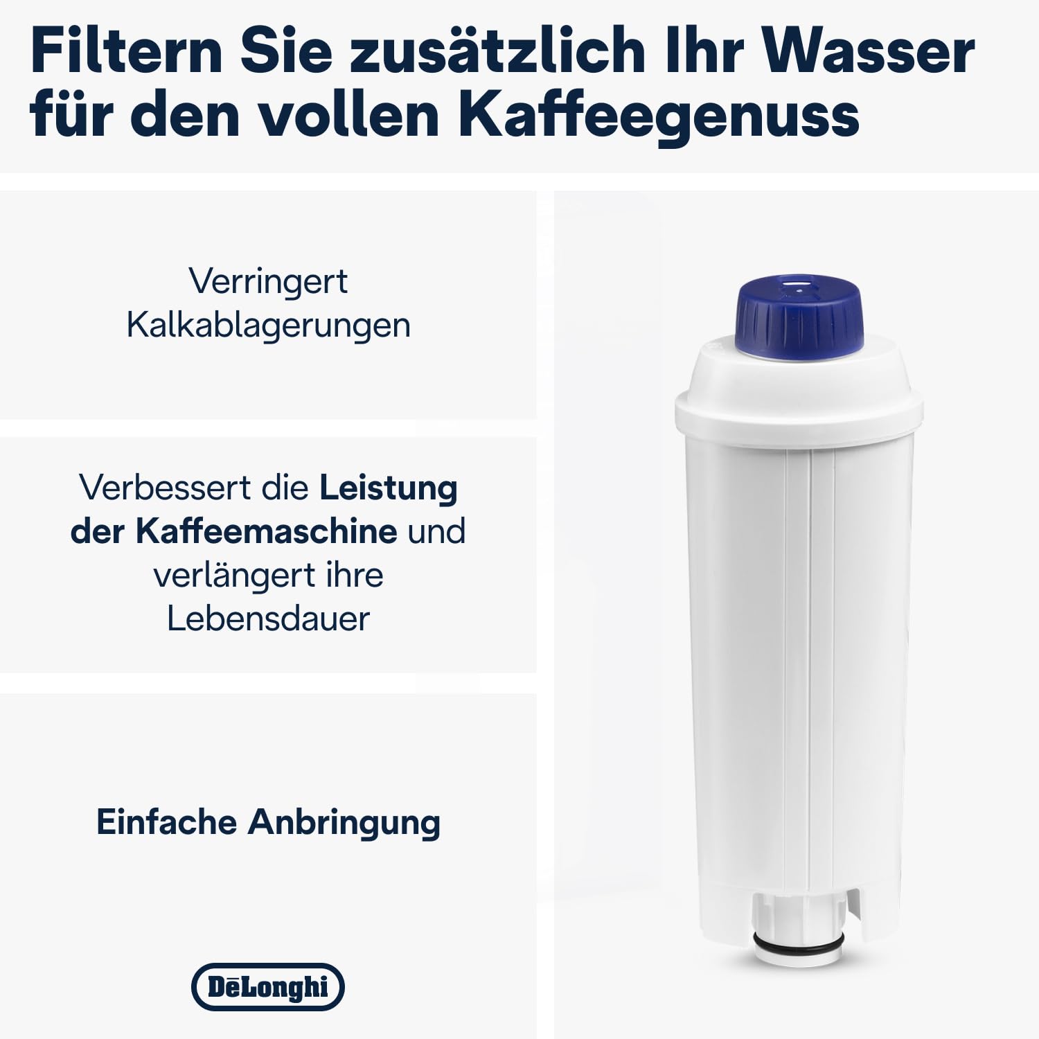 De'Longhi DLSC002 Wasserfilter: Kaffeequalität sichern — Ist er den regelmäßigen Kauf wert?
