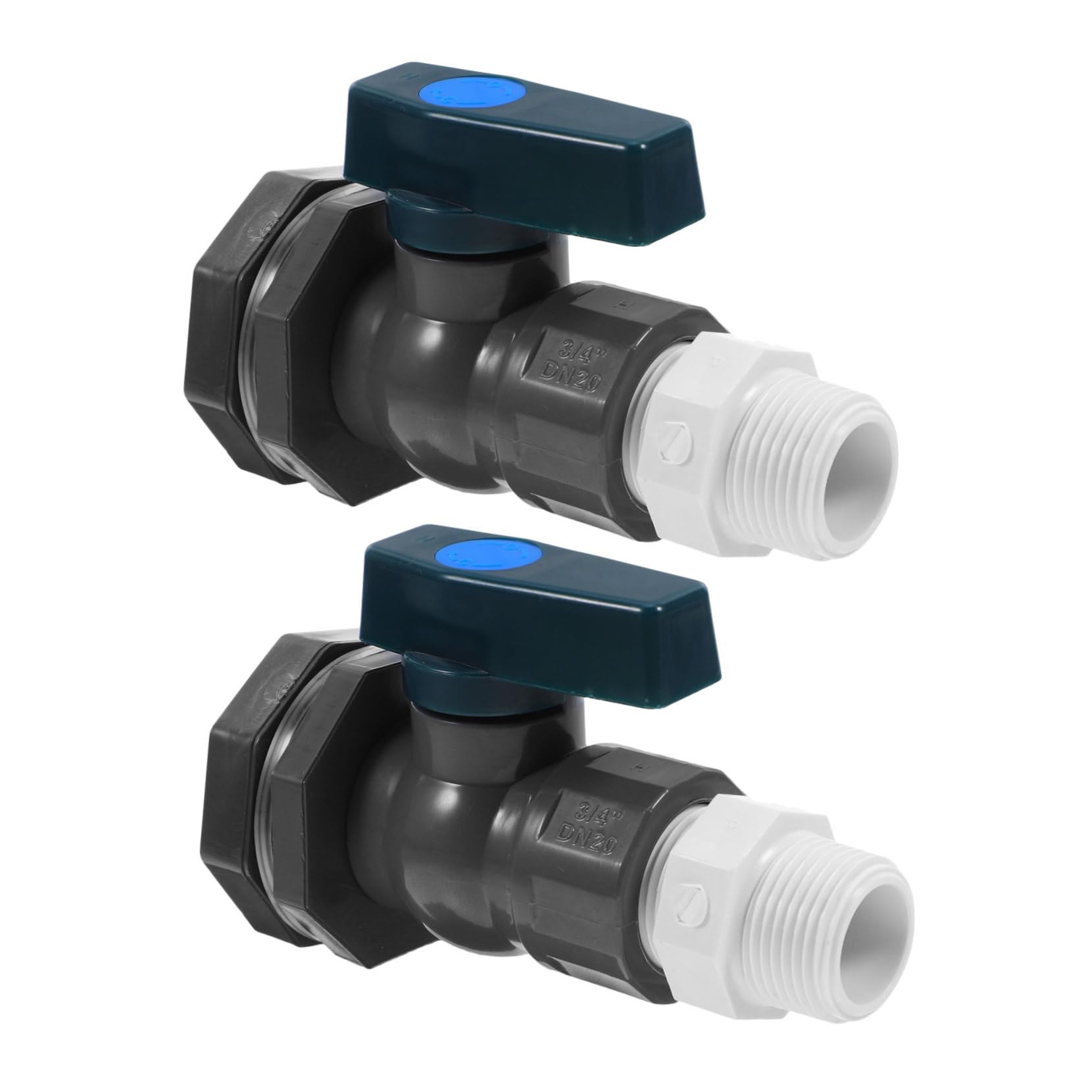 Robinet PVC pour cuve eau pluie pour stopper les fuites et connecter un tuyau