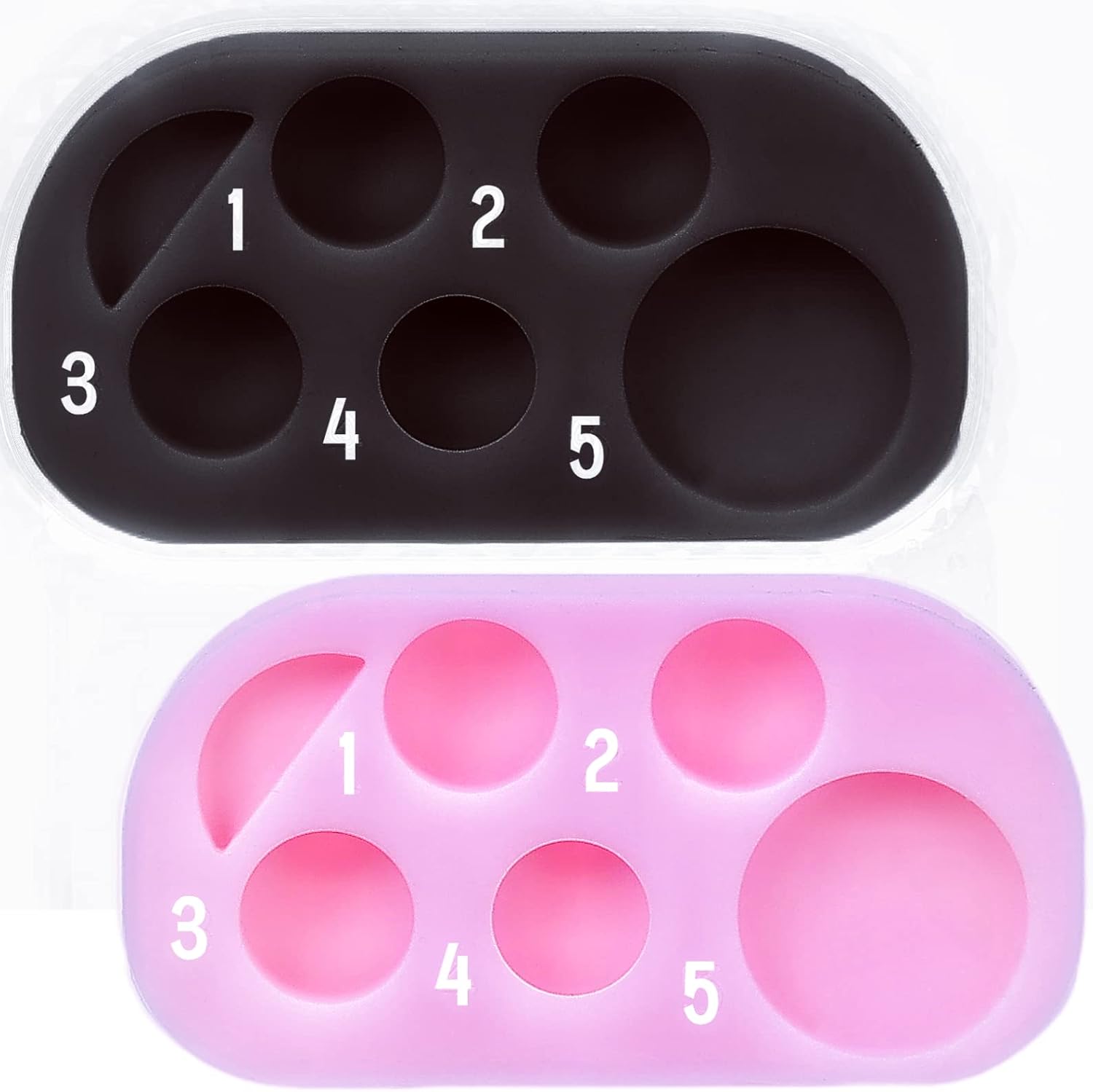 Silicone Palette for Lash Lift and T-int 6 Function Tray for Eyelash Lifting Brow Lamination with D-ye New Useful Lash Extension Remover Conditioner Primer Cleanser Tool-More Than 2000 Applications