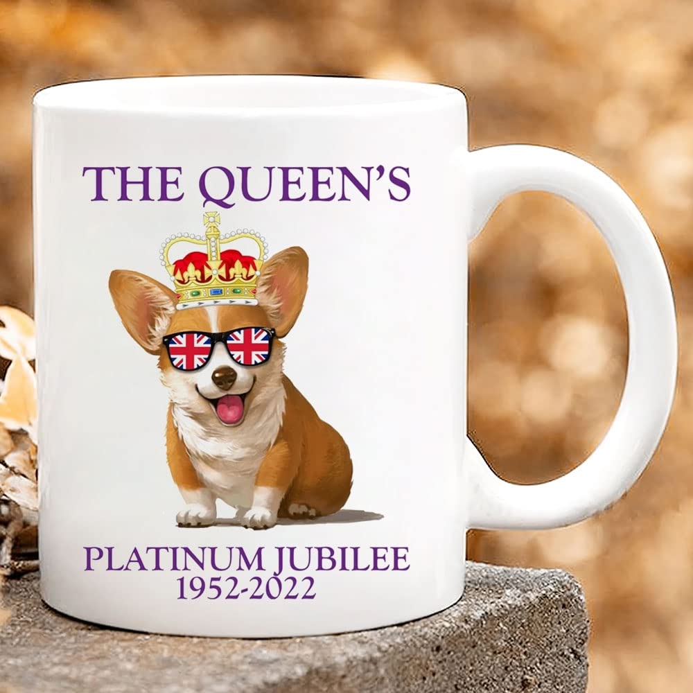 Amazon.co.jp: エリザベス女王プラチナ記念品、クイーンズコーギー  