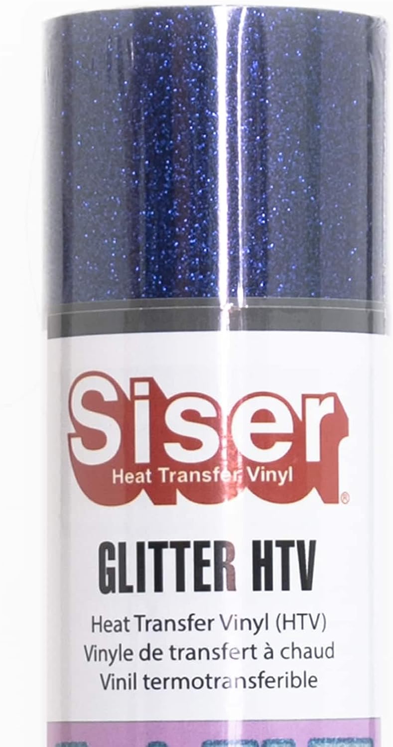 Siser Glitter Heat Transfer Vinyl, 8 Pack