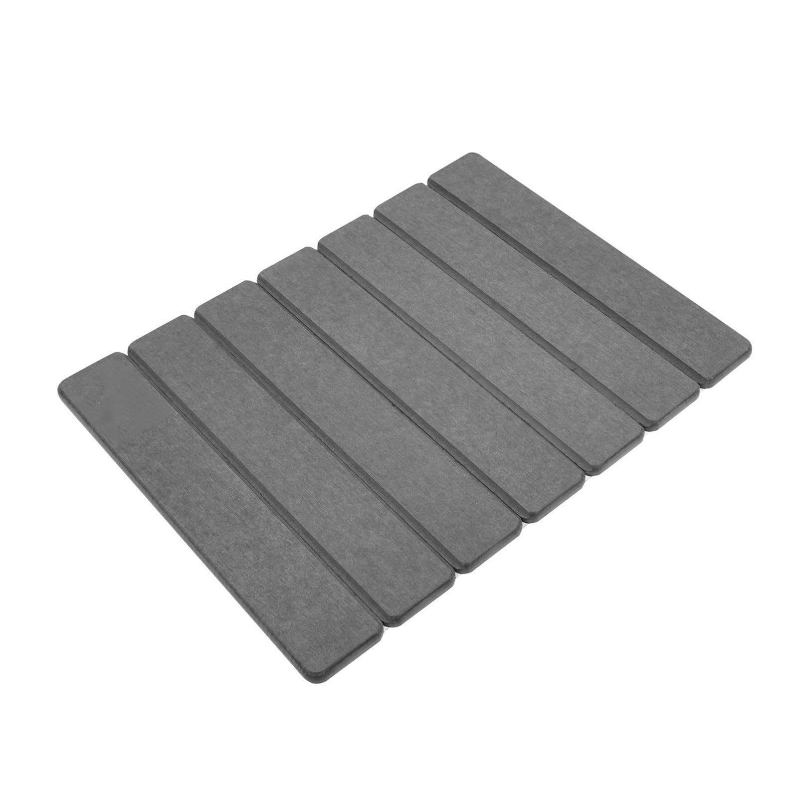 Tapete for secar Platos Plegable de 16 Pulgadas for mostrador(Dark Gray)