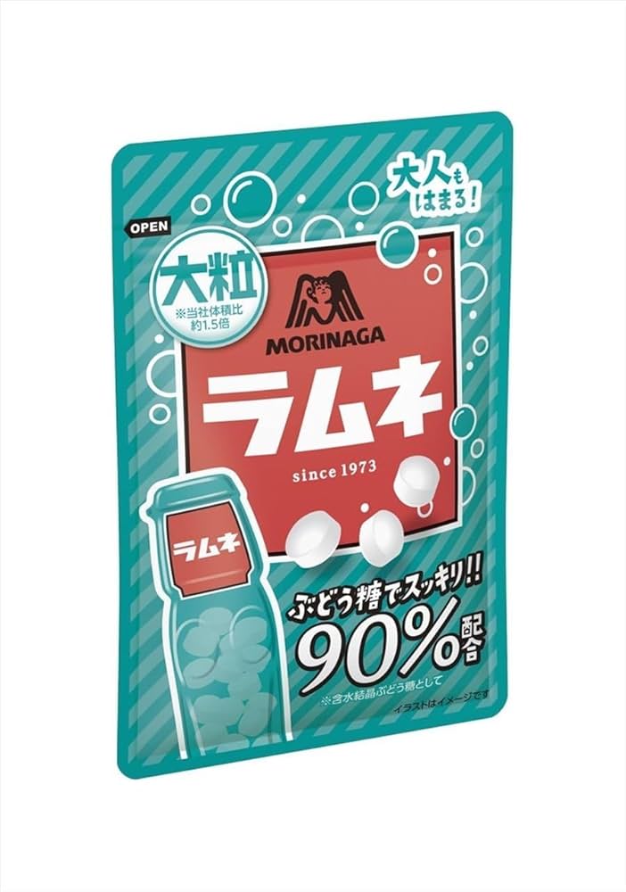 ラムネꕤ Amazon.co.jp: 森永製菓 大粒ラムネ 41g×10個 : 食品・飲料・お酒
