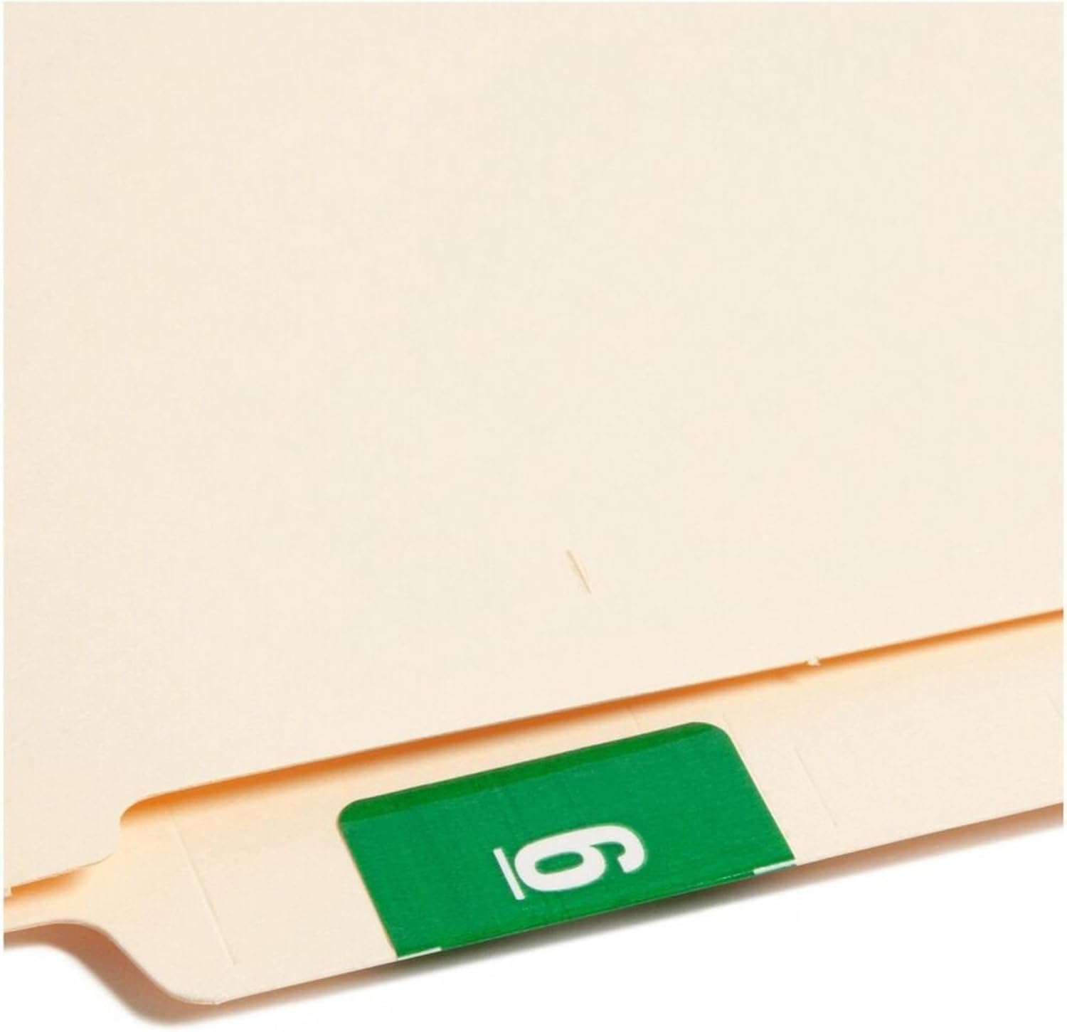 Smead® DCC and DCCRN Color-Coded Numeric Labels, SMD67426, "Number", 1 1/2"W x 1 1/2"L, Green, 250 Per Roll