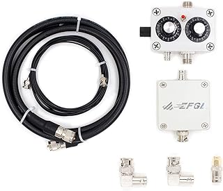 OWLEEN 20W Magnetic QRP Antenna Loop Antenna Shortwave Antenna for HF Transceivers ICOM-705 5-30MHz 76-108MHz 110-150MHz